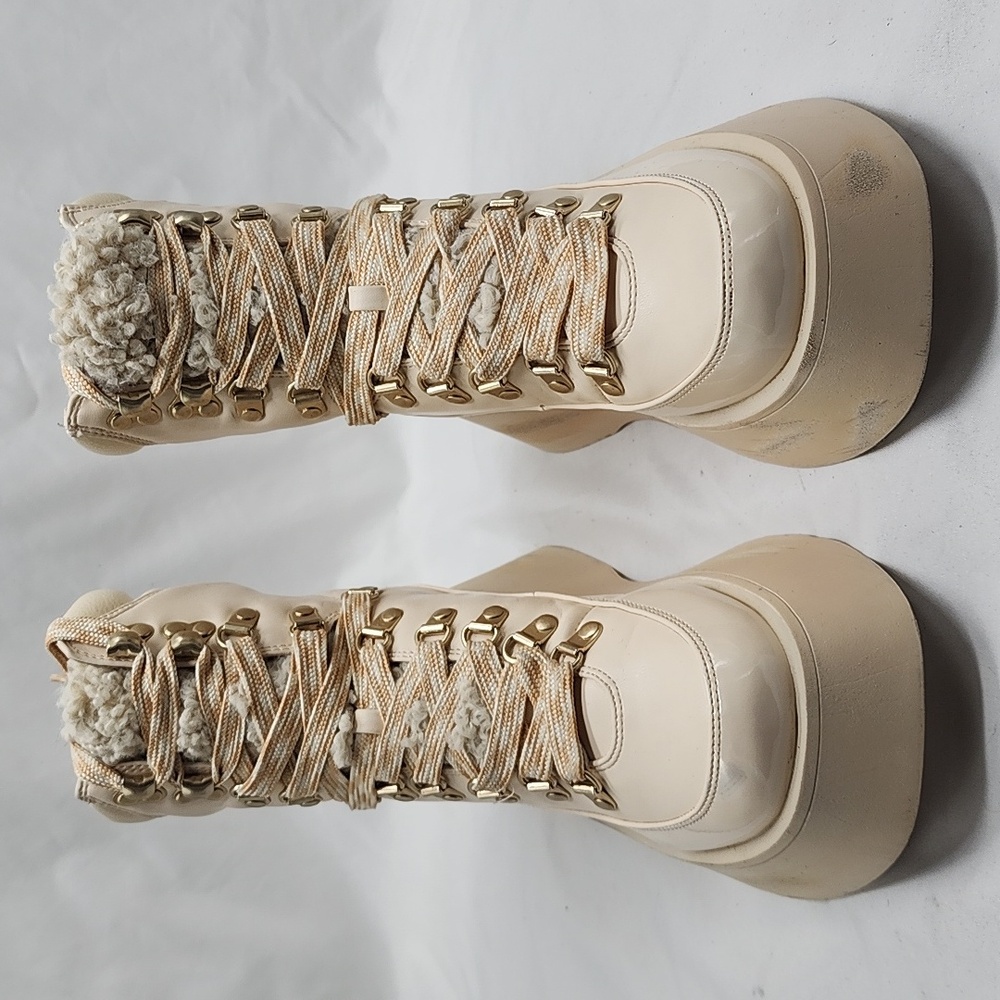 CIRCUS NY●BY SAM EDELMAN●LADIES 6.5●GAIL●DISTRESSED● LACE-UP HIKING BOOTS●NWOB● - Picture 2 of 16